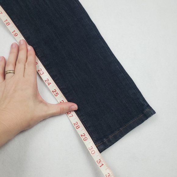 M Rena Like New Maternity Skinny Jeans Size Medium Dark Wash - Picture 7 of 9
